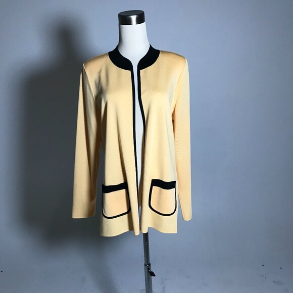 Butter Yellow Misook Blazer - Picture 1 of 4